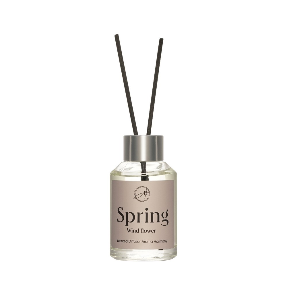Ароматический диффузор Aroma Harmony Spring Wind flower 60мл. Фото 5.