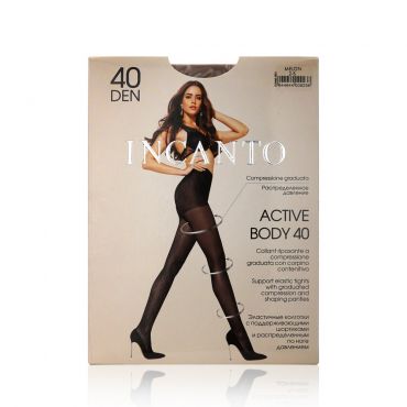 Женские колготки INCANTO Active Body 40den Daino 2 размер.