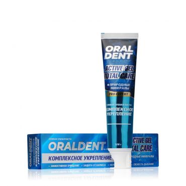 Гелевая зубная паста Defance Oraldent " Active Gel Total Care " 120г.