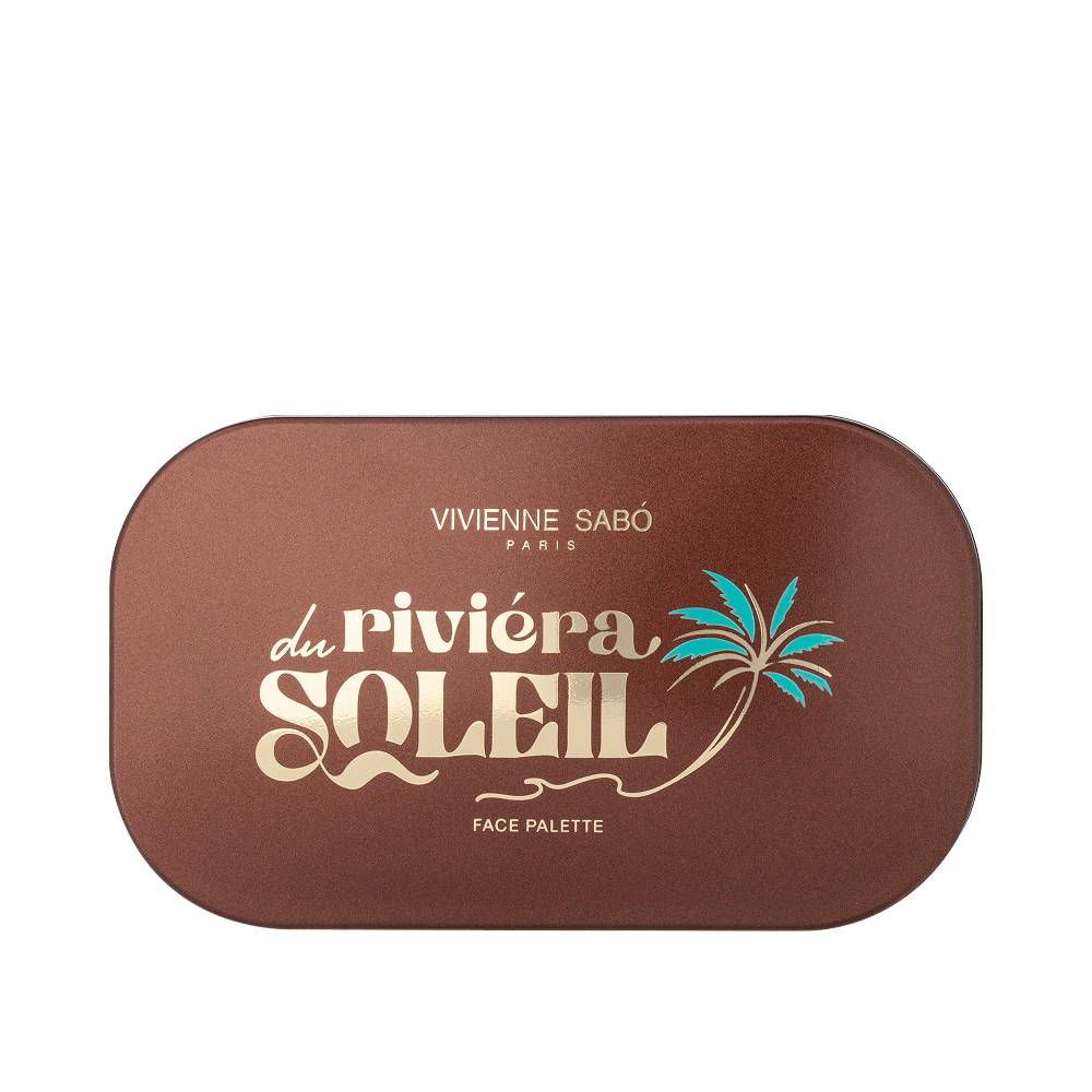 Палетка для контуринга лица Vivienne Sabo Riviera du Soleil 01 5,3г. Фото 1.