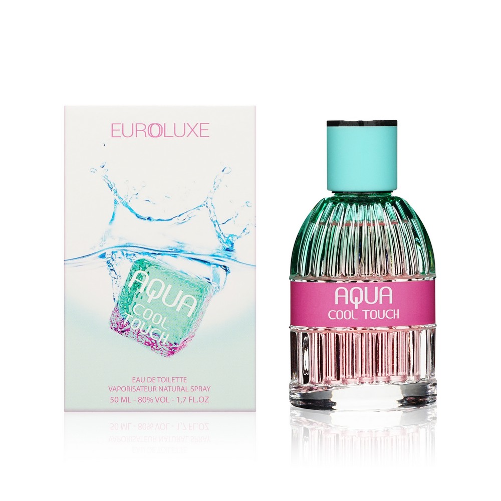 Женская туалетная вода Euroluxe Aqua " Cool Touch " 50мл. Фото 1.