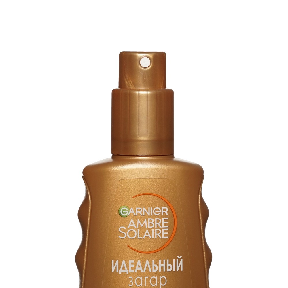 Солнцезащитный спрей - усилитель загара Garnier Ambre Solaire Идеальный загар SPF 30 150мл. Фото 3.