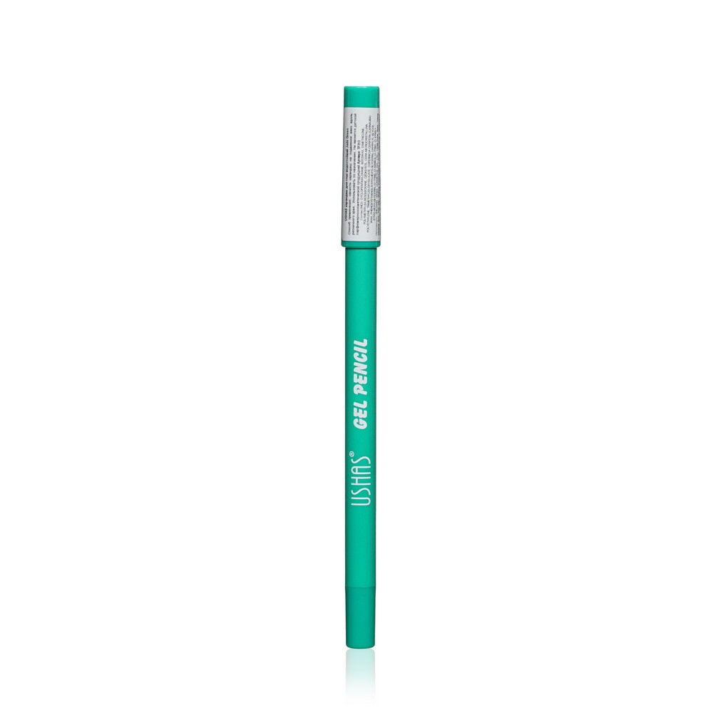Водостойкий карандаш для век USHAS Gel Pencil Jade Green 1,6г. Фото 3.