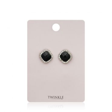 Серьги Twinkle " Black.