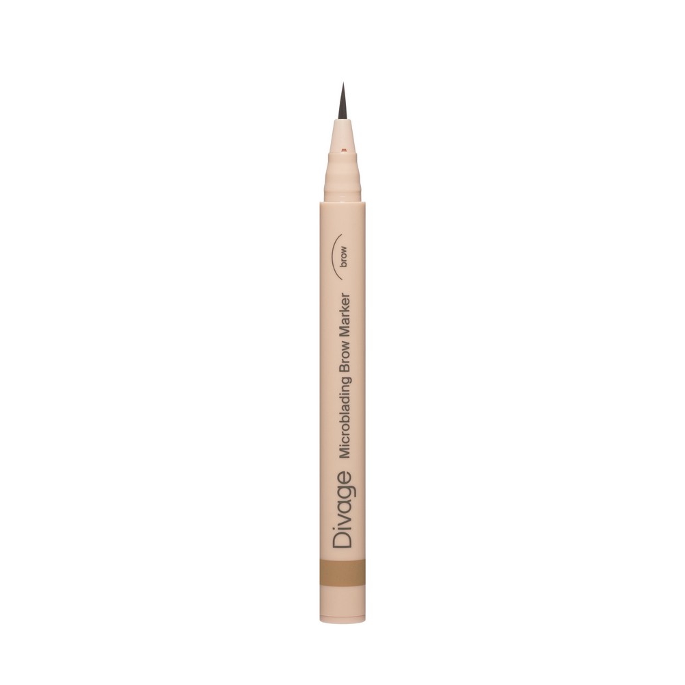 Стойкий маркер для бровей Divage Microblading brow marker 01 1мл. Фото 2.