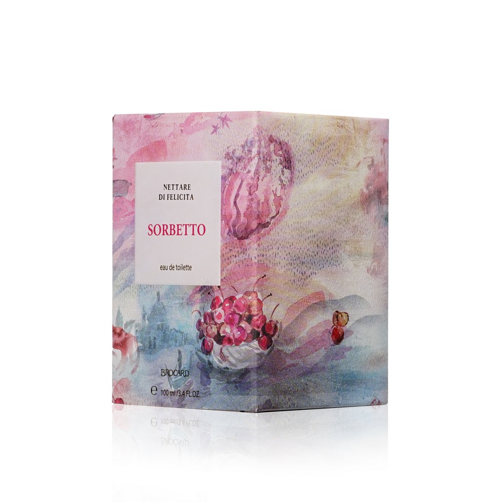 Женская туалетная вода Brocard Nettare Di Felicita " Sorbetto " 100мл. Фото 3.