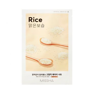 Освежающая маска для лица Missha Rice с экстрактом риса 19г.