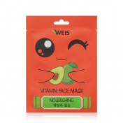 Маска для лица WEIS Vitamin Face mask Nourishing с экстрактом авокадо 23г.