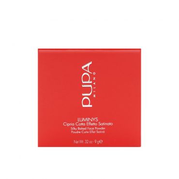 Запеченная пудра для лица с атласным финишем Pupa Luminys Silky Baked Face Powder 05 9г.