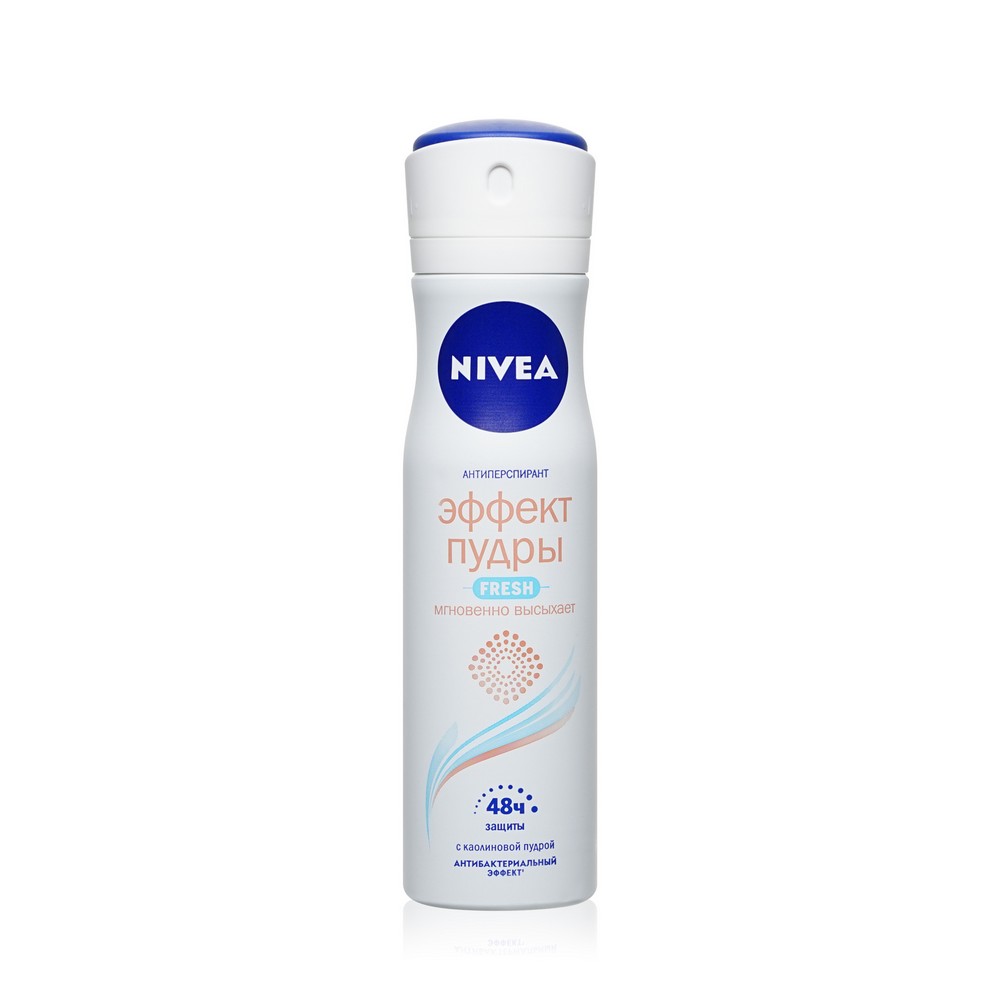 Женский дезодорант - антиперспирант NIVEA Эффект пудры Fresh 150мл. Фото 1.