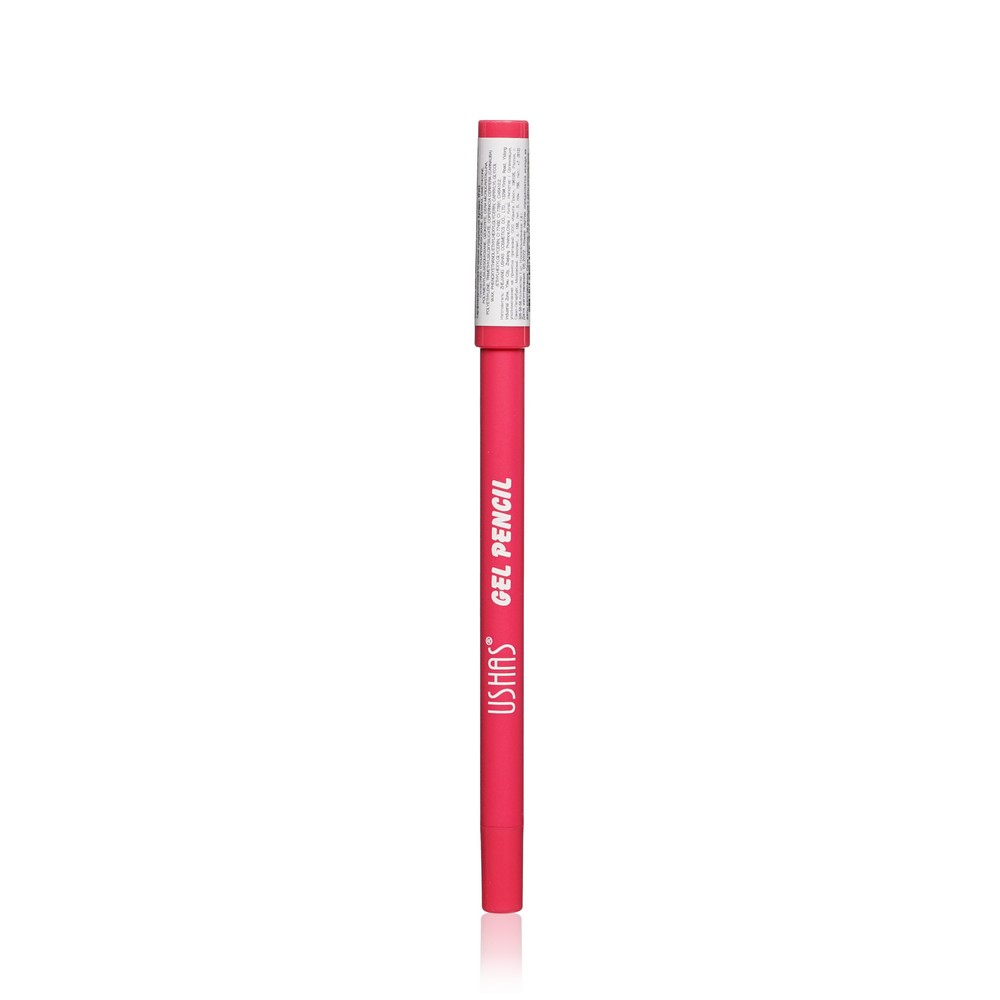 Водостойкий карандаш для век USHAS Gel Pencil Rose Red 1,6г. Фото 3.