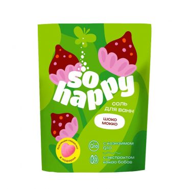 Соль для ванн Laboratory Katrin So Happy Шоко Мокко 500мл.