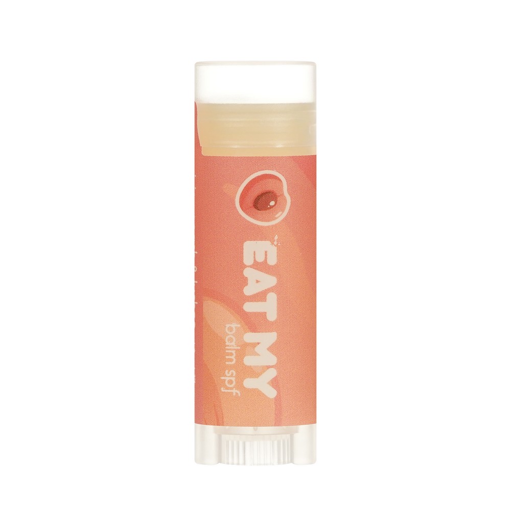 Бальзам для губ Eat My Juicy peach & lychee SPF 30 4,8г. Фото 2.