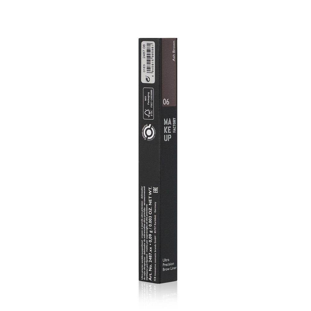 Автоматический карандаш для бровей Make Up Factory Ultra Precision Brow Liner 06 0,09г. Фото 3.