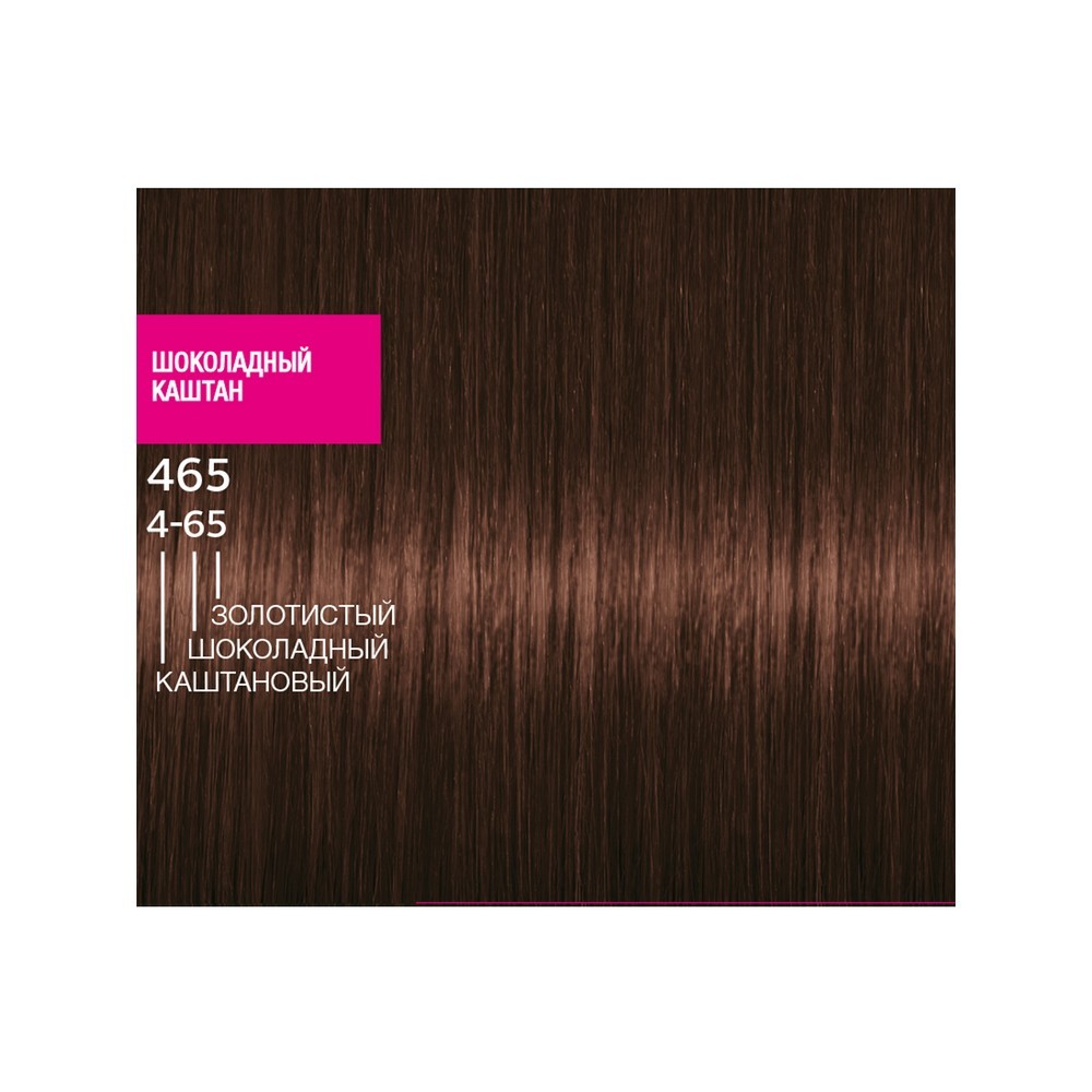 Краска - мусс Schwarzkopf PERFECT MOUSSE стойкая для волос 465 Шоколадный Каштан. Фото 2.