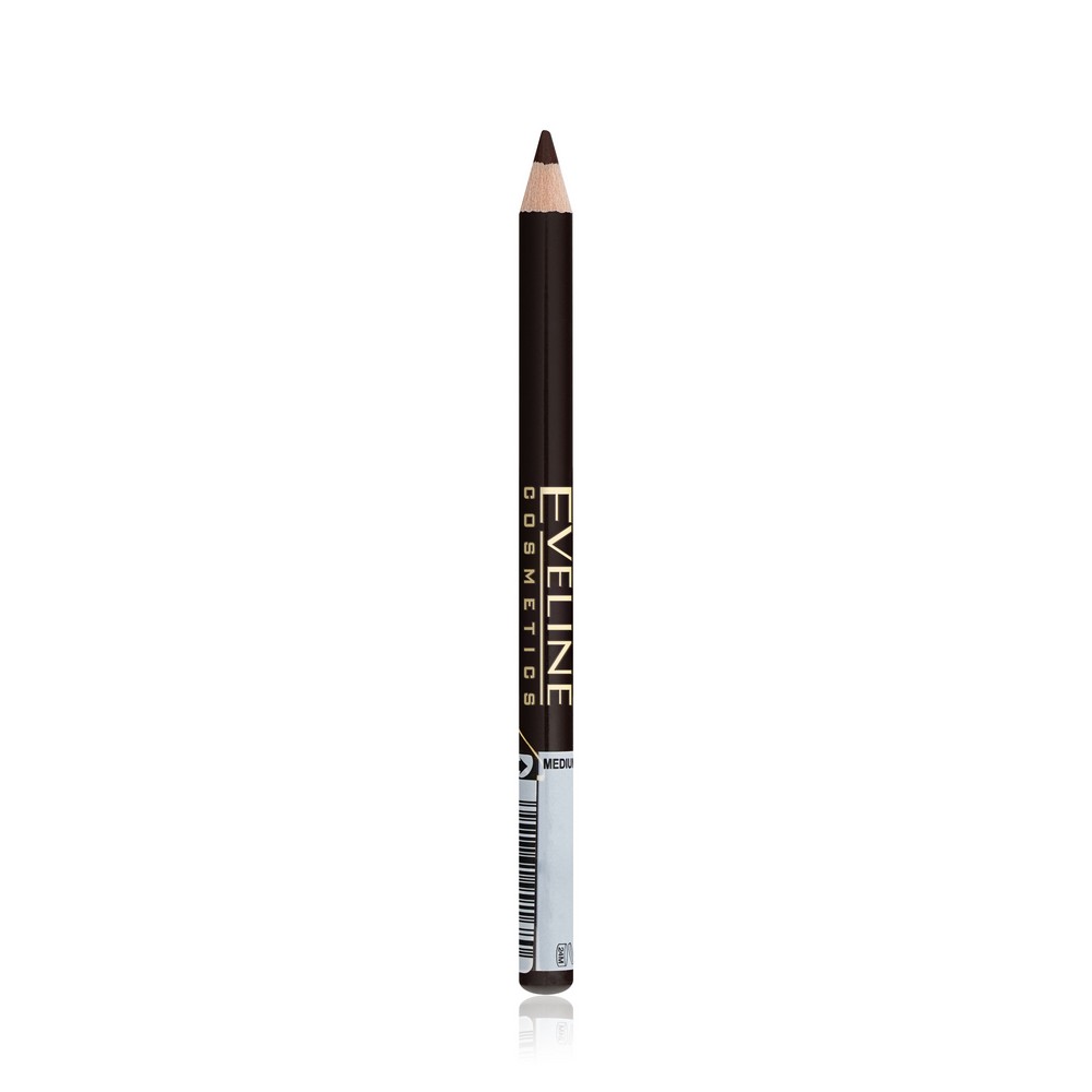 Карандаш для бровей Eveline Eyebrow Pencil Medium brown. Фото 2.