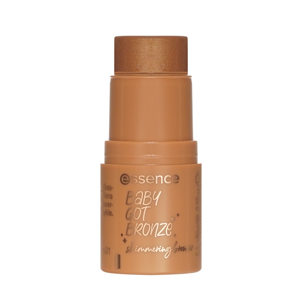 Бронзер для лица в стике Essence Baby got bronze shimmering bronzer 10 5,5г. Фото 2.