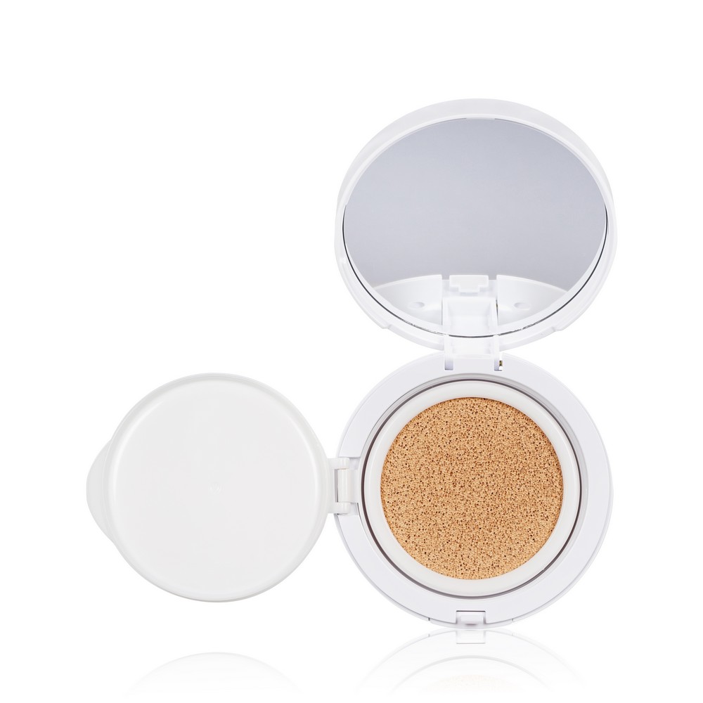 Тональный Кушон для лица Missha Magic Cushion Moist Up с увлажняющим эффектом 21 15г. Фото 6.