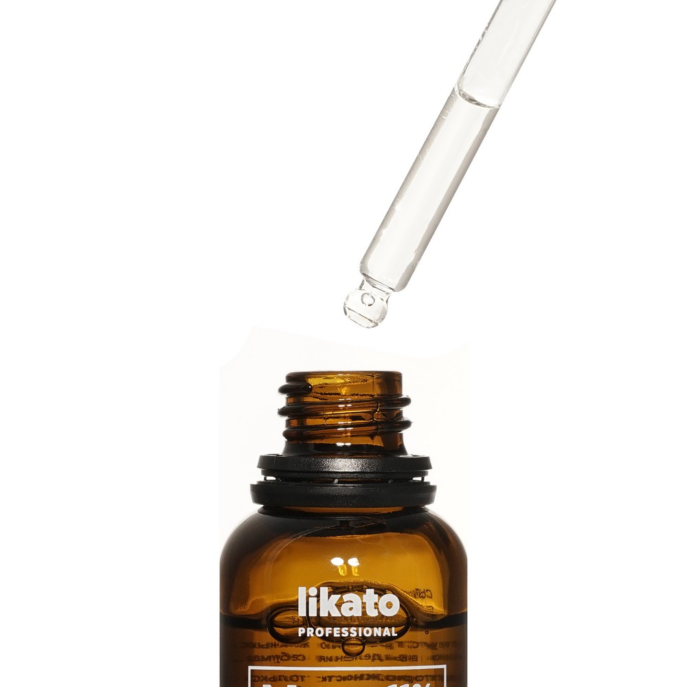 Сыворотка для лица с ниацинамидом и цинком Likato Professional Nc 11%, Zn 1% 30мл. Фото 5.