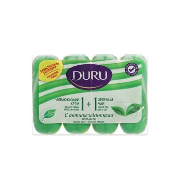 Крем - мыло с антиоксидантами Duru 1+1 Зеленый чай 320г.