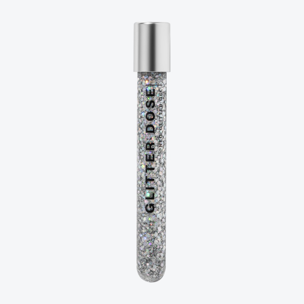 Глиттер для век на гелевой основе Influence Beauty Glitter Dose 02 , 7мл. Фото 14.