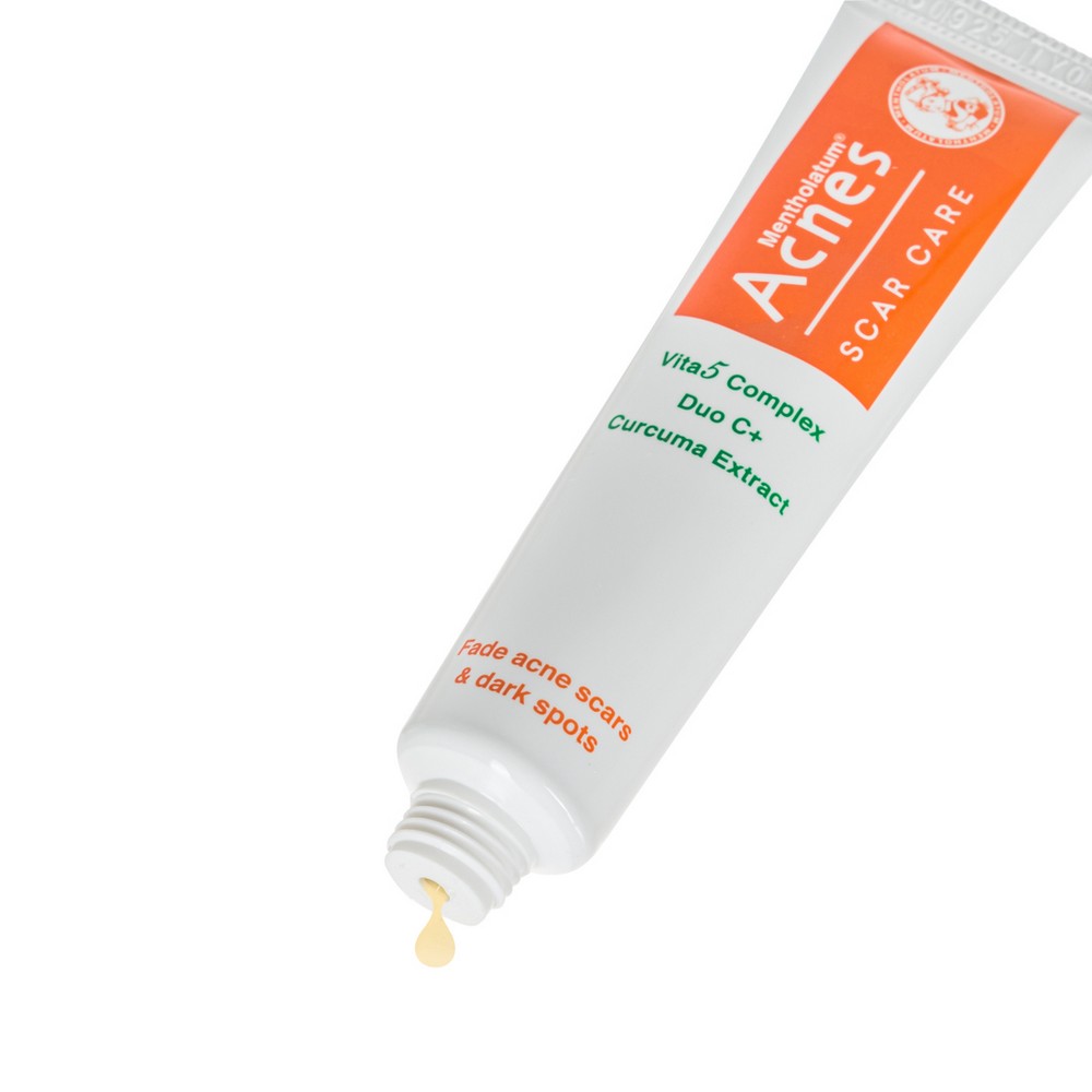 Гель для лица против акне, постакне и черных точек Mentholatum Acnes с экстрактом куркумы 12г. Фото 3.