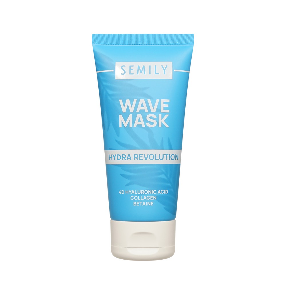 Увлажняющая маска для лица SEMILY Wave Mask Hydra Revolution 50мл. Фото 5.