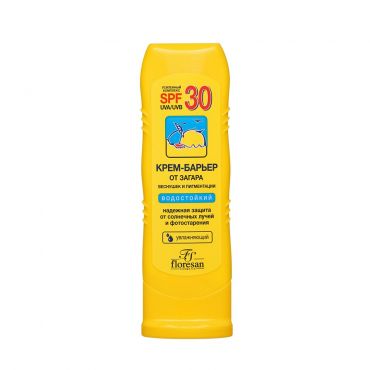Крем - барьер от загара Floresan SPF 30 125мл.