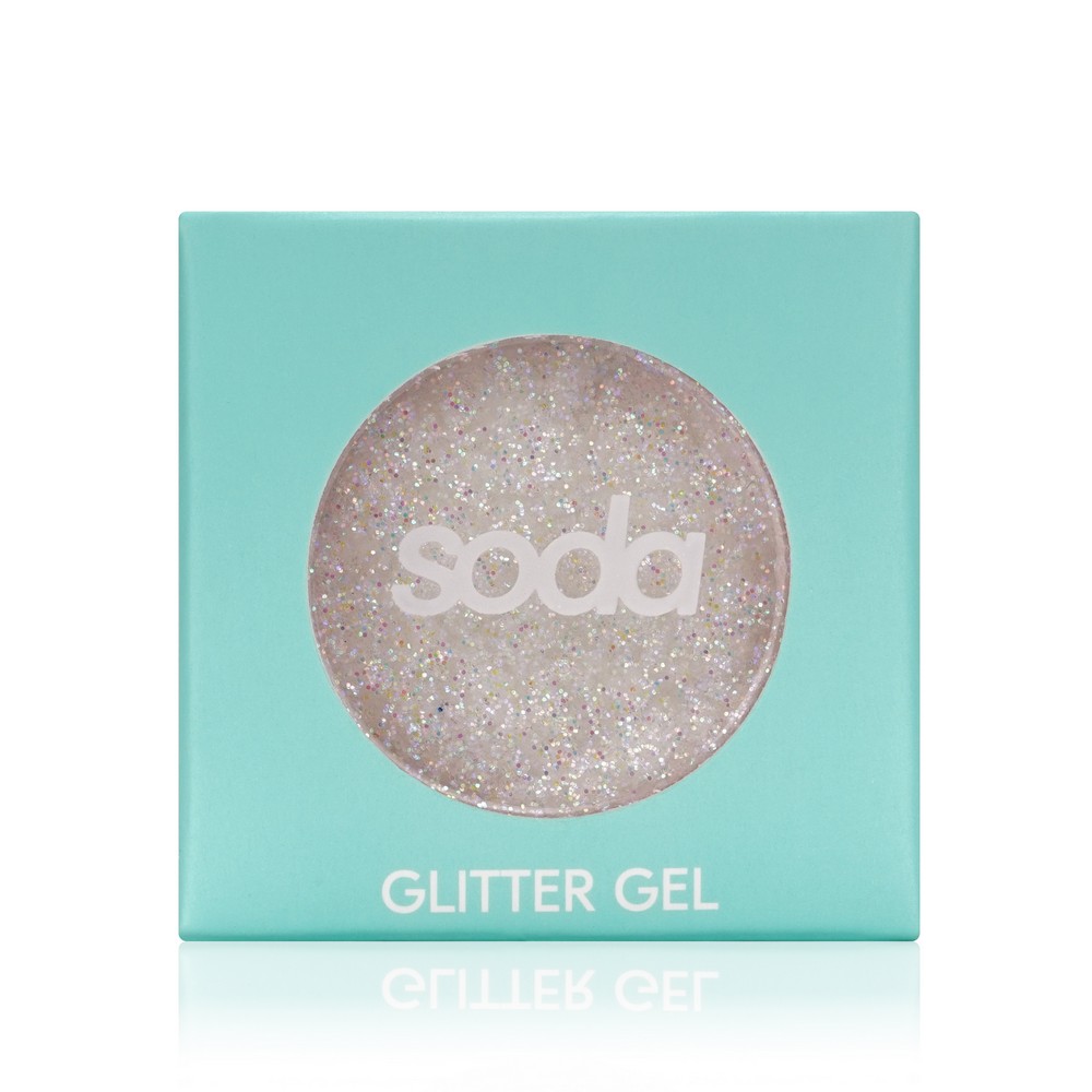 Глиттер - гель Soda Glitter Gel #bizarreshine 001 , 1,5г. Фото 1.