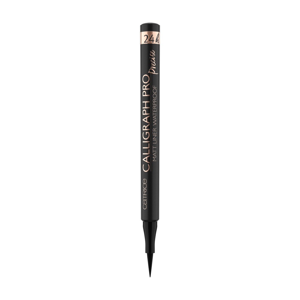 Водостойкая подводка для век Catrice Calligraph Pro Precise 24h 010 1,2мл. Фото 2.