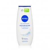 Крем - гель NIVEA для душа " нежное увлажнение " с ценным маслом миндаля 250мл.