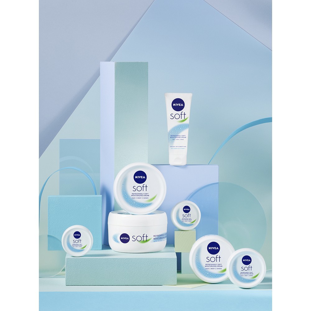 Увлажняющий крем NIVEA Soft интенсивный для лица , рук и тела 200мл. Фото 11.