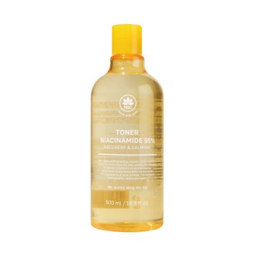 Омолаживающий тонер для лица с ниацинамидом NSC Niacinamide 95% Recovery & Calming 500мл.