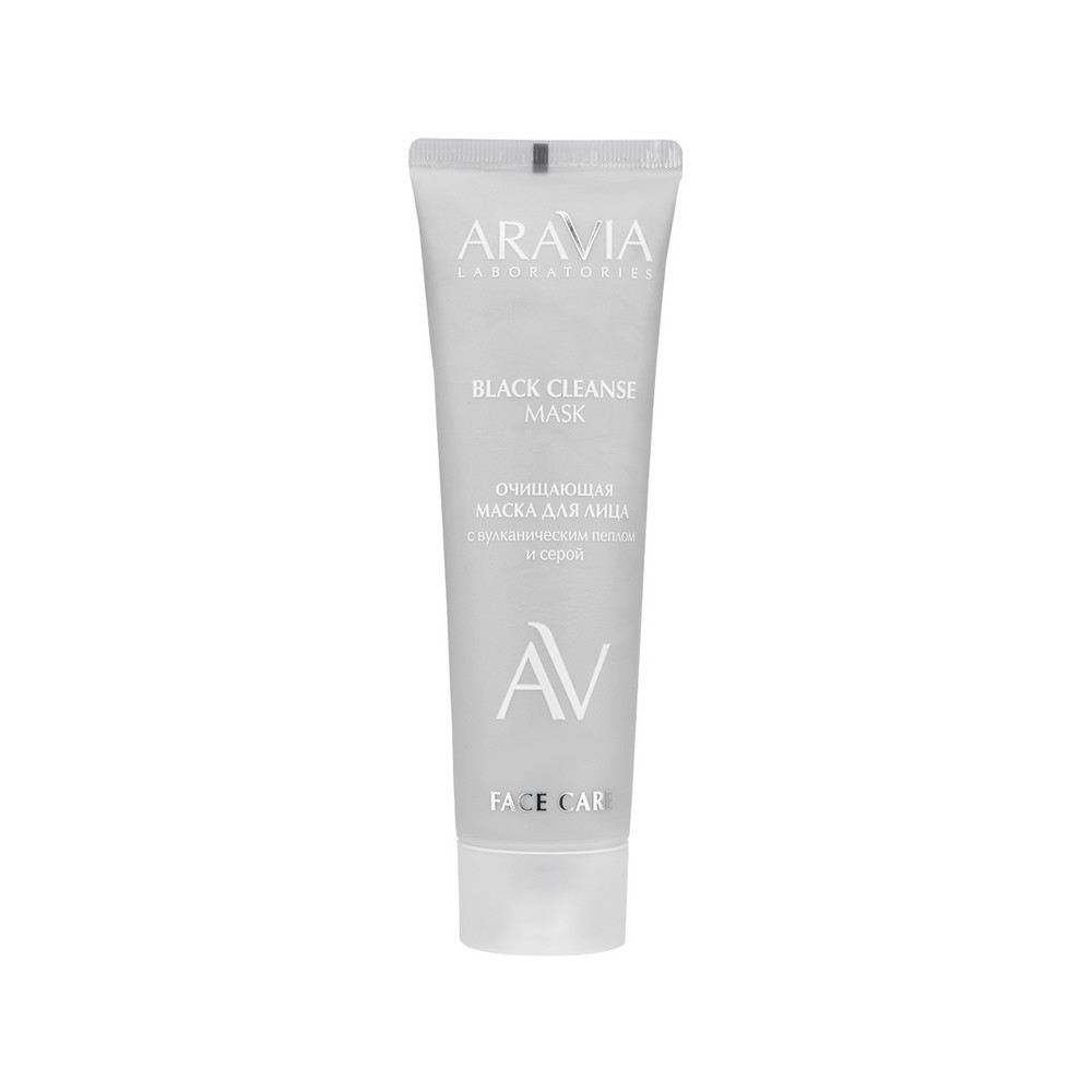 Очищающая маска для лица Aravia Laboratories Black Cleanse Mask 100мл. Фото 1.