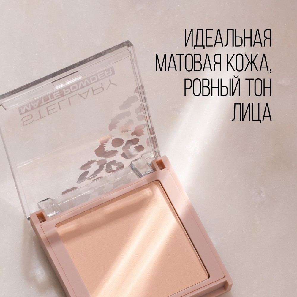 Пудра для лица Stellary Soft Matte Powder W01 7г. Фото 4.