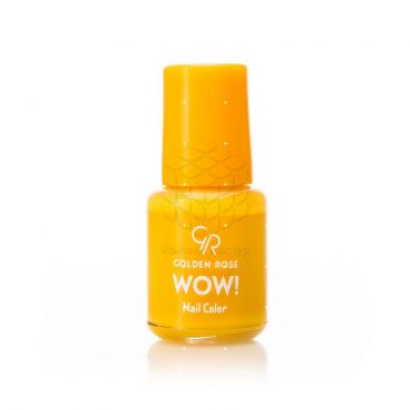 Лак для ногтей Golden Rose Wow! 41 Желтый 6мл.