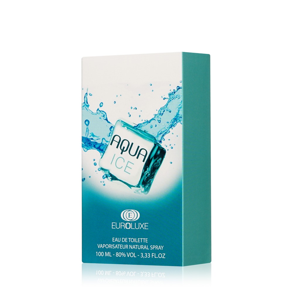 Мужская туалетная вода Euroluxe Aqua " Ice " 100мл. Фото 3.