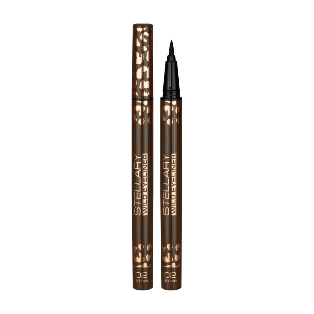 Подводка - фломастер для век Stellary Wild Eyeliner 02 0,8мл. Фото 1.