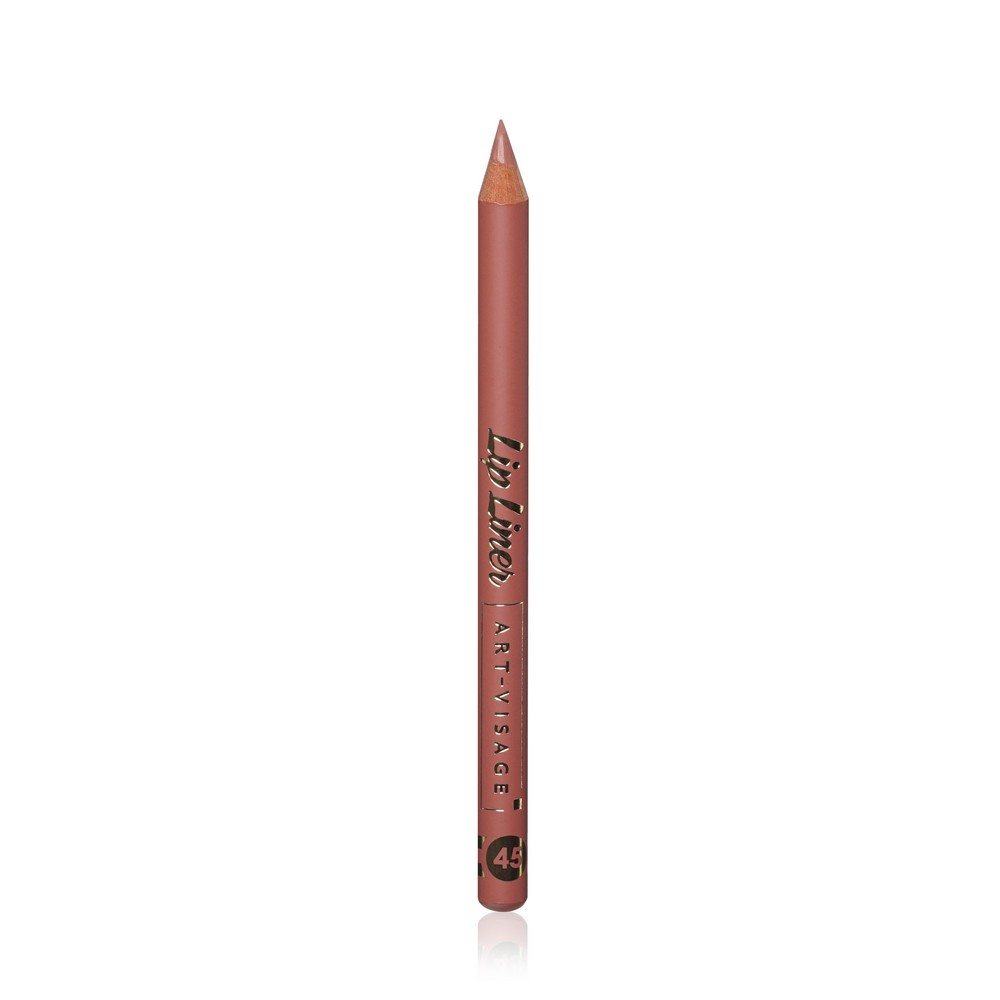 Карандаш для губ Art-Visage Lip Liner 45 натурально-коричневый 1,3г. Фото 2.