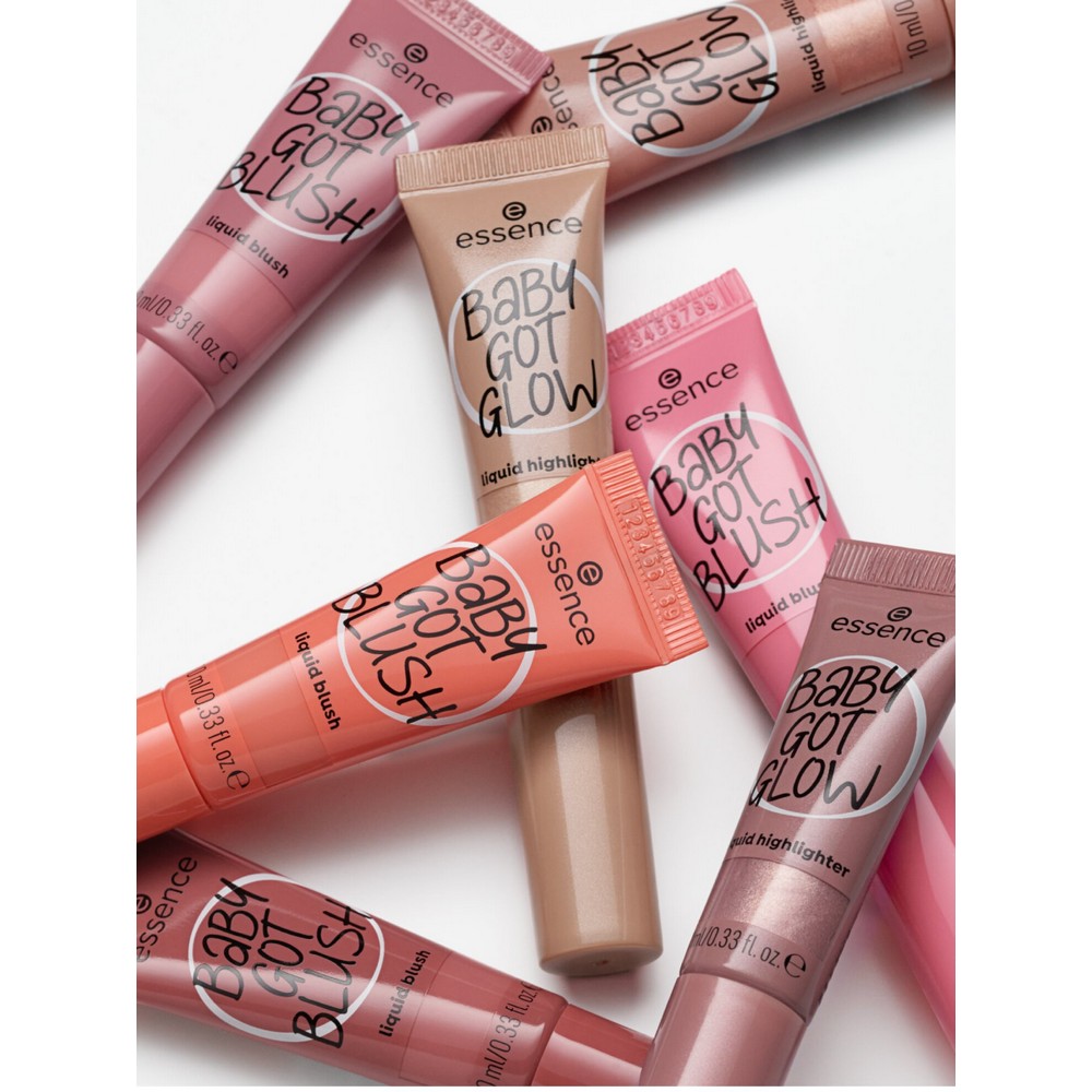 Жидкий хайлайтер для лица Essence Baby got glow 10 10мл. Фото 6.