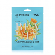 Маска для лица WEIS Beauty Flowers Moisturizing с экстрактом календулы 23г.