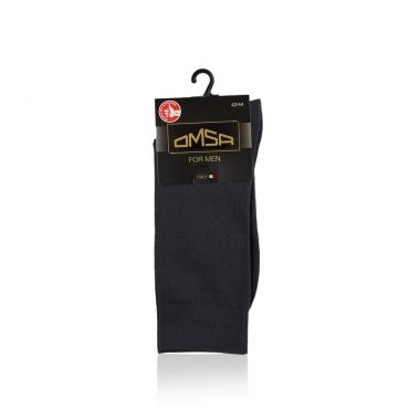 Мужские носки Omsa Classic трикотажные , 204 , Grigio Scuro , р.42-44.
