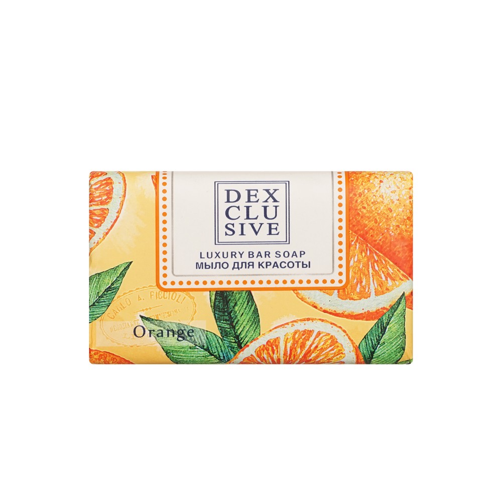 Мыло туалетное Dexclusive Orange 150г. Фото 1.