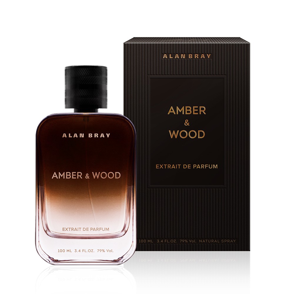 Мужские духи Alan Bray " Amber & Wood " 100мл. Фото 1.