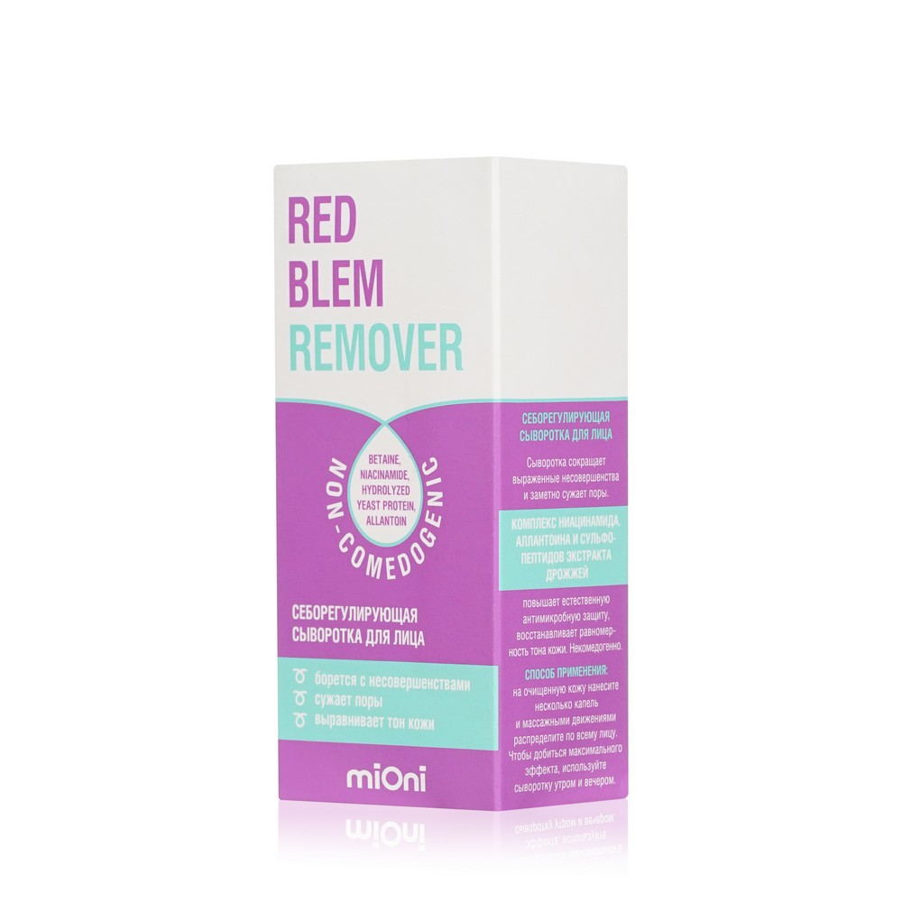 Себорегулирующая сыворотка для лица Mioni Red Blem Remover 25мл. Фото 3.