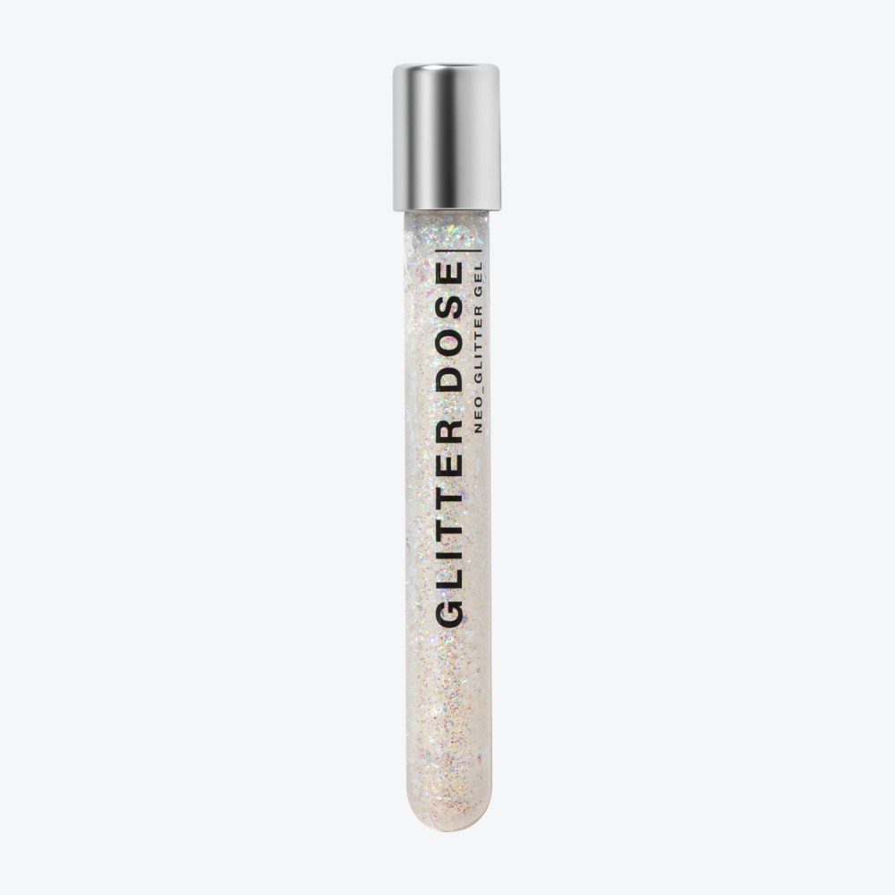 Глиттер для век на гелевой основе Influence Beauty Glitter Dose 01 , 7мл. Фото 14.