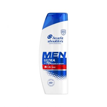Мужской шампунь для волос против перхоти Head and Shoulders Men с ароматом Old Spice 360мл.