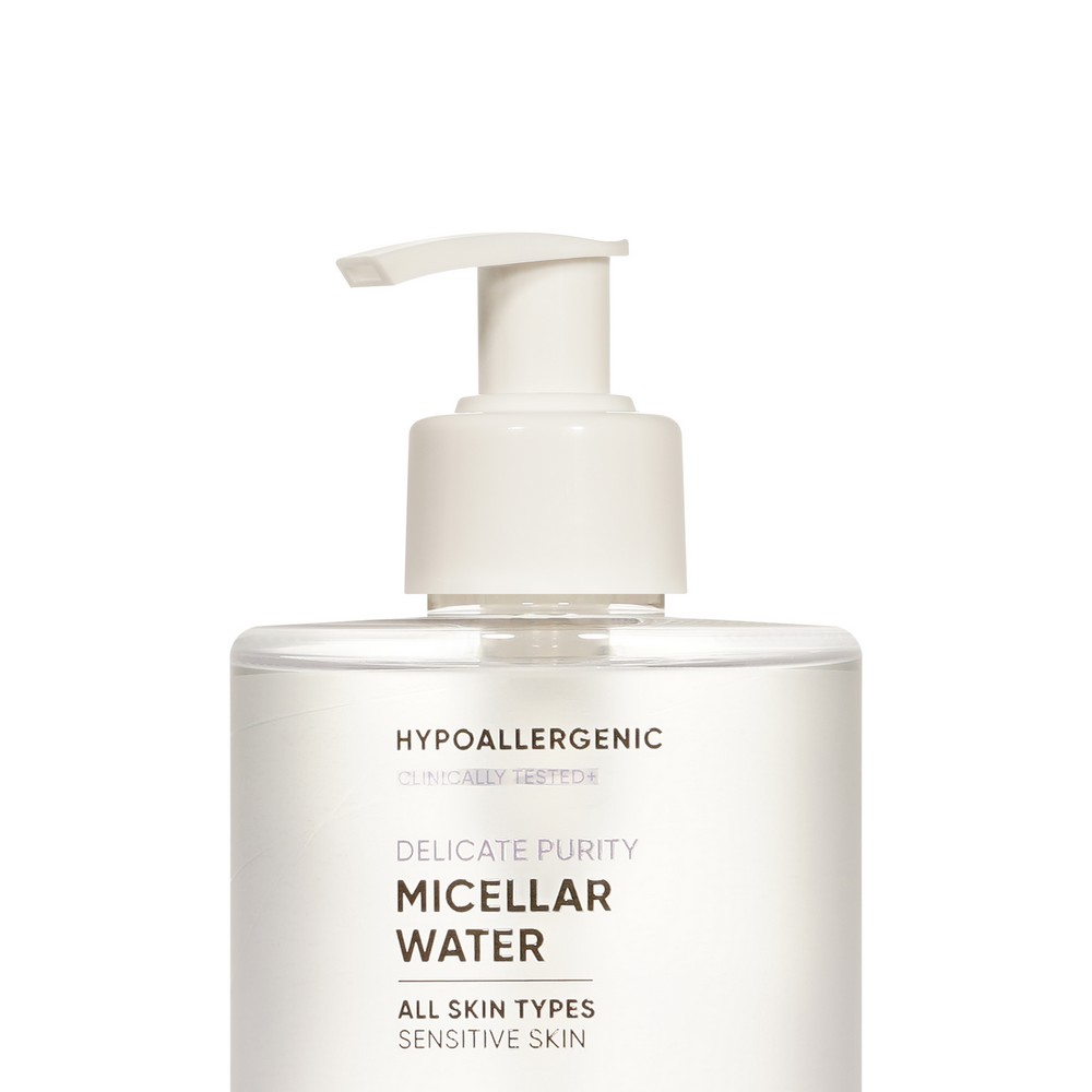 Очищающая мицеллярная вода ICON SKIN Derma Therapy Delicate Purity Micellar water 450мл. Фото 4.