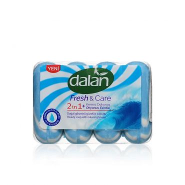 Мыло туалетное Dalan Fresh & Care 2 в 1 " Ocean breeze " 4*90г.