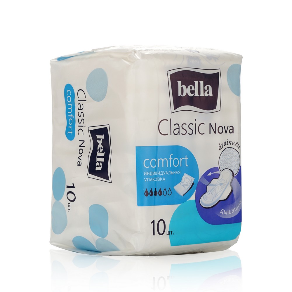 Женские гигиенические прокладки Bella Classic Nova Comfort , 10шт